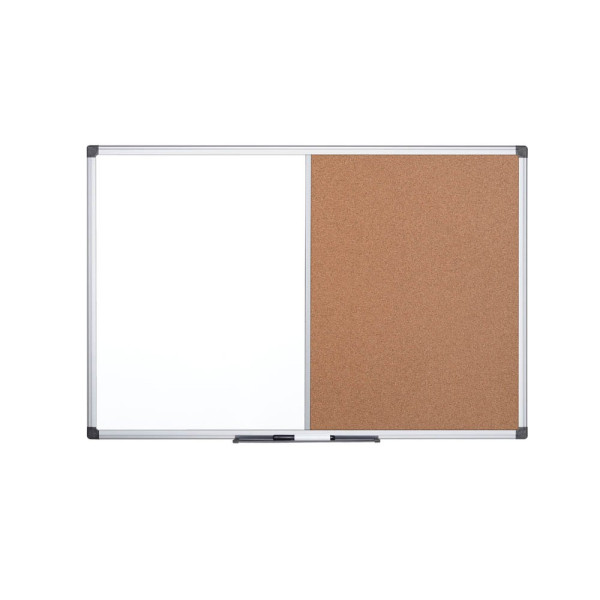 5603750260127 - Kombitafeln MAYA KOMBI XA1203170 150x120cm (BxH) Kork Whiteboard Aluminium 5603750260127 Bi-Office