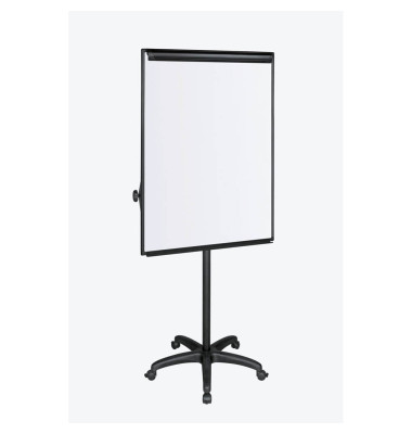 Flipchart Klassik, EA4806186, 70x100cm (BxH), grau, mit Rollen, mit 2 Seitenarmen