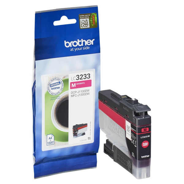 Brother Druckerpatrone LC3233M (kompatibel zu brother LC-3233M), magenta, ca. 1500 Seiten 4977766787260 Brother