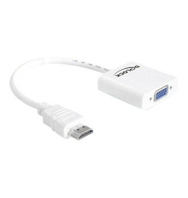 Delock HDMI/VGA Adapter 5,0 cm Delock HDMI/VGA Adapter 5,0 cm