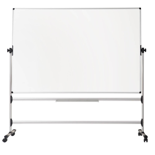 5603750106661 - Stativdrehtafel Whiteboard Earth RQR0424 150x120cm emailliert Aluminiumrahmen 5603750106661 Bi-Office