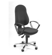 Topstar Syncro Steel Bürostuhl grau