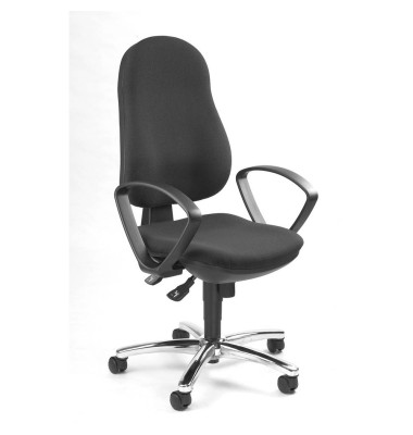 Topstar Syncro Steel Bürostuhl grau