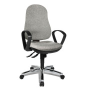 Topstar Syncro Steel Bürostuhl grau