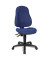 Bürostuhl Wellpoint 10, blau / schwarz, bis 110kg