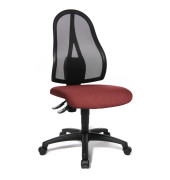 Bürostuhl Open Point P, bordeaux / schwarz, bis 110kg