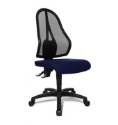 Bürostuhl Open Point P, dunkelblau / schwarz, bis 110kg