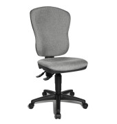 Bürostuhl Point 80, hellgrau / schwarz, bis 110kg