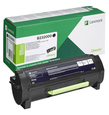 Toner B232000, schwarz, ca. 3000 Seiten