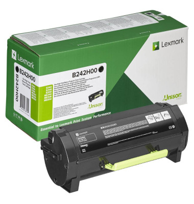 Toner B242H00, schwarz, ca. 6000 Seiten