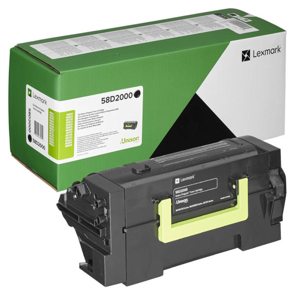 0734646669252 - Prebate-Toner für MS821dn MS821n MS822de MS823dn MS823n MS825dn MS826de MX721ade MX722ade MX826ade schwarz (58D2000) - Lexmark