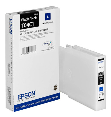 EPSON T04C1L schwarz Tintenpatrone