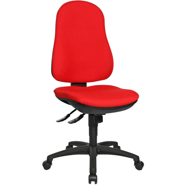 4014296734309 - Bürostuhl Support SY 8550 G21 Stoff rot Gestell schwarz 4014296734309 - Bürostuhl Support SY 8550 G21 Stoff rot Gestell schwarz