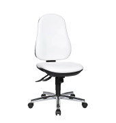 Topstar Support® SY Bürostuhl weiß Kunstleder