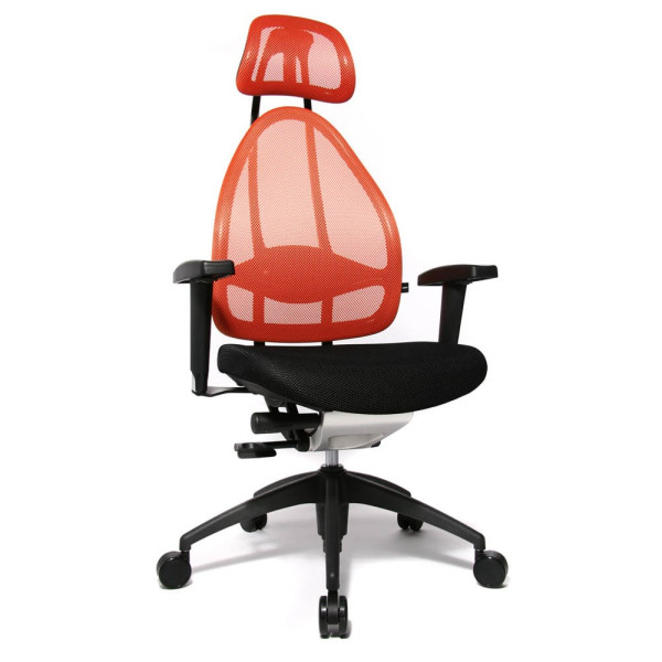 4014296734415 - Bürostuhl Open Art® 2010 OPA0T B940 orange schwarz schwarz Stoff 4014296734415 - Bürostuhl Open Art® 2010 OPA0T B940 orange schwarz schwarz Stoff
