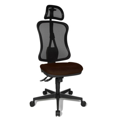 Bürostuhl Head Point SY, braun / schwarz, bis 110kg