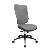 Bürostuhl Soft Pro 100, hellgrau / schwarz, bis 110kg