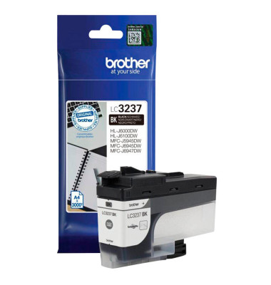 Druckerpatrone LC3237BK (LC-3237BK), schwarz, ca. 3000 Seiten