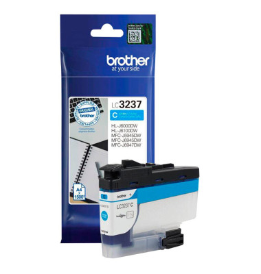 brother LC-3237C cyan Tintenpatrone