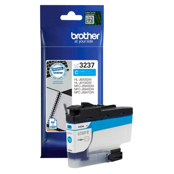 4977766788014 - Liderpapel - brother tinte LC3237C - Tinte - Brother - cyan - LC3237 - original (LC3237C)