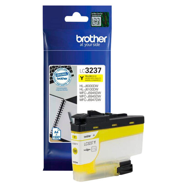 4977766788076 - Liderpapel - brother tinte LC3237Y - Tinte - Brother - gelb - LC3237 - original (LC3237Y)