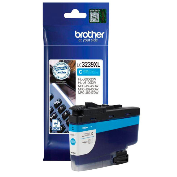 4977766787895 - brother TINTE LC3239XLC - Tinte - - cyan - LC3237XL - original (LC3239XLC)