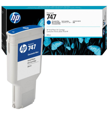 Druckerpatrone 747 P2V85A (747), blau (chromatisch)