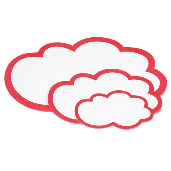 4013695020938 - Magnetoplan Moderationskarte 111152003 Wolke 420x250mm 20 Stück