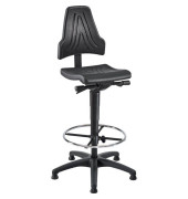 mey chair Arbeitsdrehstuhl W29-H-PU-FR5 schwarz