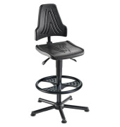 mey chair Arbeitsdrehstuhl W19-25-H-PU-FR3 schwarz