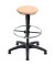 Hocker 09123 A1S-H-B-FR5, buche, mit Bodengleitern, höhenverstellbar, bis 120kg