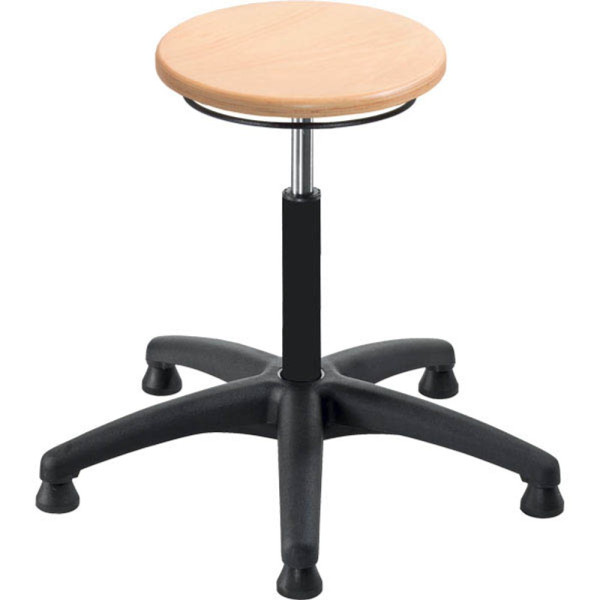 4260046923039 -  Hocker 09052 A1S-TG-B buche mit Bodengleitern höhenverstellbar bis 120kg 4260046923039 Meychair