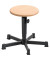 Hocker 10001 A2-TG-B, buche, mit Bodengleitern, höhenverstellbar, bis 120kg