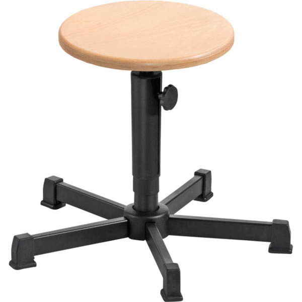 4260046923442 - Hocker 10001 A2-TG-B buche mit Bodengleitern höhenverstellbar bis 120kg 4260046923442 Meychair 4260046923442 - Hocker 10001 A2-TG-B buche mit Bodengleitern höhenverstellbar bis 120kg 4260046923442 Meychair