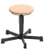 Hocker 09001 A1-TG-B, buche, mit Bodengleitern, höhenverstellbar, bis 120kg