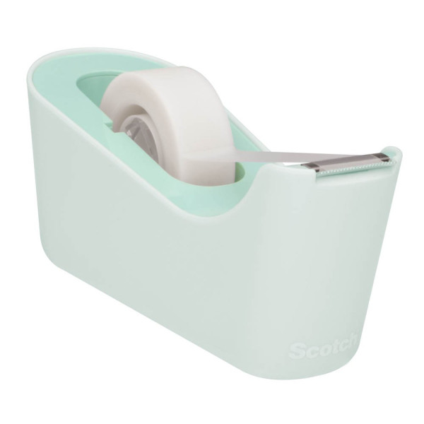 4054596577756 - Klebebandabroller C18 Mintfarbe mit 1 Rolle Magic Klebefilm 810 Matt Unsichtbar 19 mm (B) × 33 m (L)