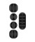 Kabelclips schwarz