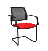 BtoB 20 Besucherstühle rot