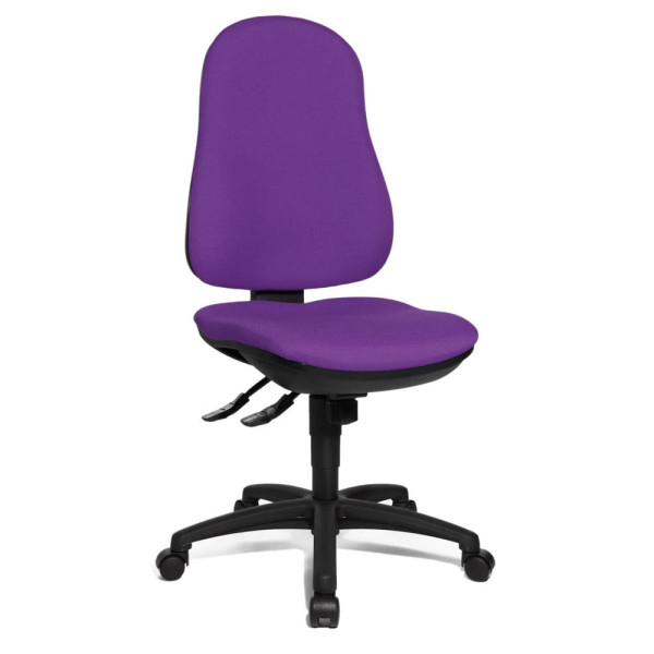 4014296741710 - Bürostuhl Support SY 8550 G03 Stoff lila Gestell schwarz