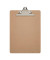 Klemmbrett MAULclassic 2392570, A4, braun, Holzhartfaser, inkl Aufhängeöse