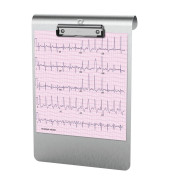 Klemmbrett MAULmedic 2354008, A4, silber, Aluminium, inkl Aufhängeöse