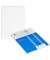 Briefblock 90023420, Lineatur 20 / blanko, A4, 90g, weiß, 50 Blatt