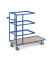 Kommissionierwagen blau 1 Stk. 104,0 x 47,0 mm + 3 Stk. 63,0 x 47,0 cm bis