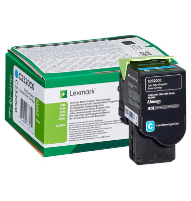 Lexmark C2320C0 cyan Toner