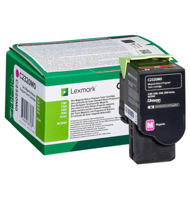 Lexmark C2320M0 magenta Toner