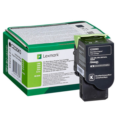 Lexmark C2320K0 schwarz Toner