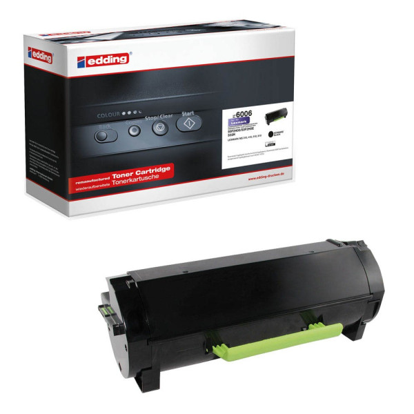 4004764983742 - Toner EDD-6006 18-6006 (kompatibel zu Lexmark 50F2H00) schwarz ca 5000 Seiten 4004764983742 Edding