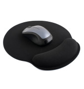 Mousepad mit Handgelenkauflage schwarz