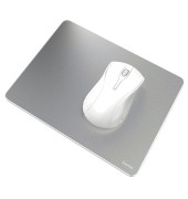 hama Mousepad Aluminium silber