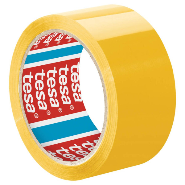 4042448470973 - tesa Sicherheitssiegelband tesapack® secure & strong VE 36 Rollen gelb Bandbreite 50 mm